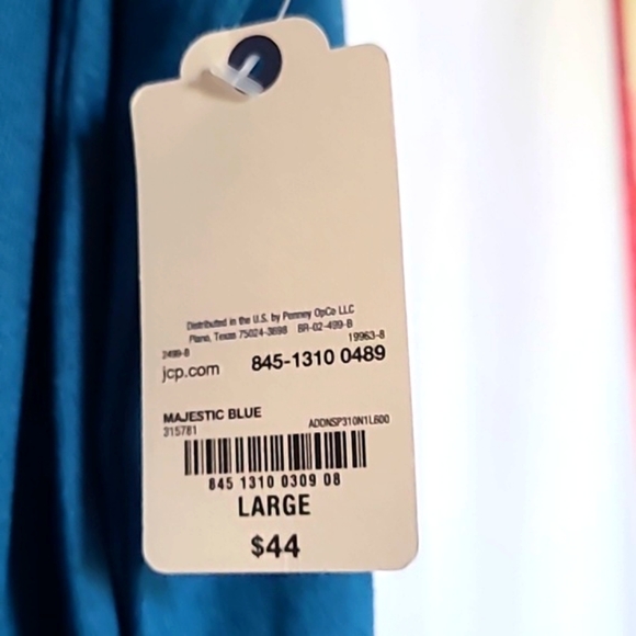 St. John's Bay Womens Cowl Neck Long Sleeve Tunic Top Size Large - Picture 6 of 15